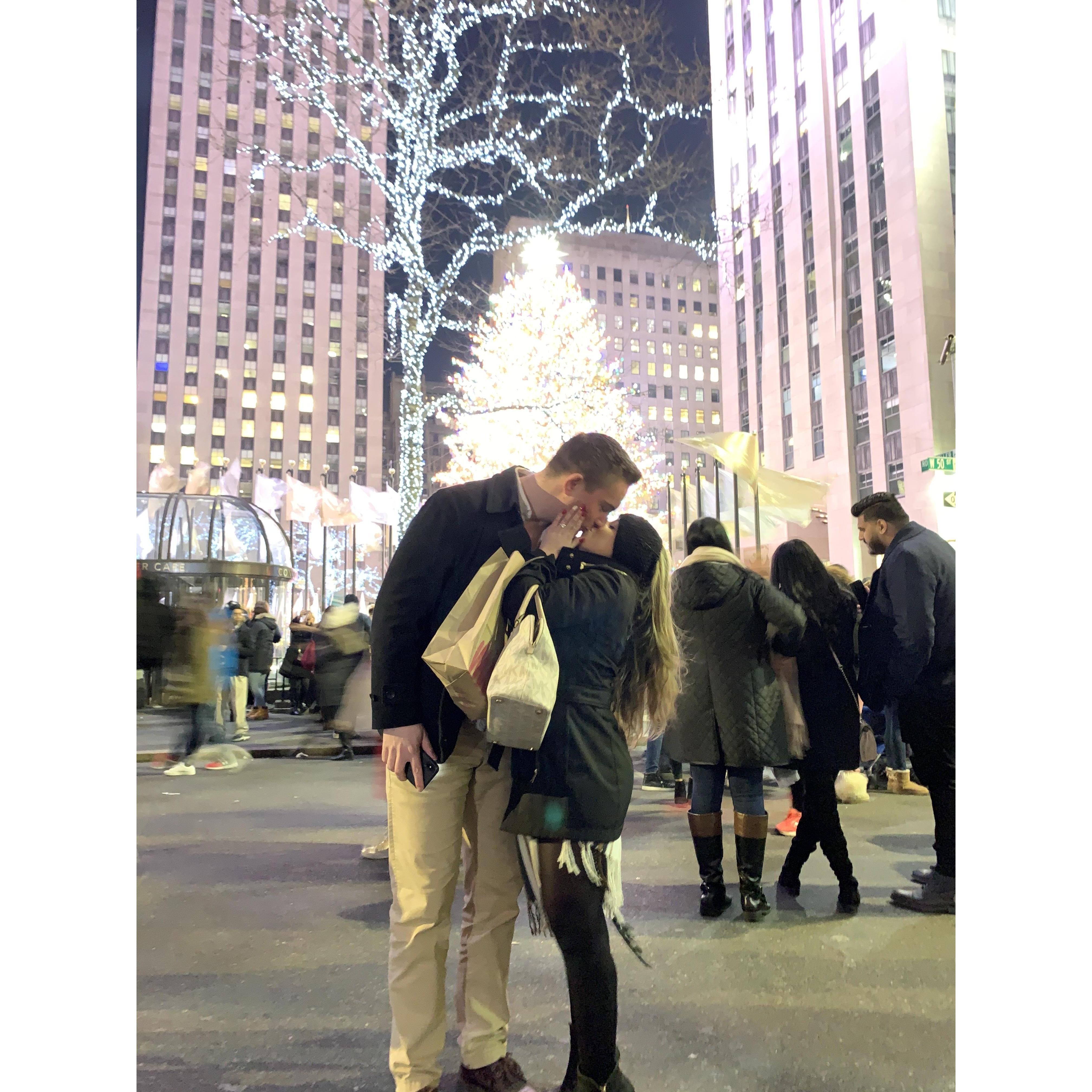 2019- NYC Trip #4 when Matthew proposed