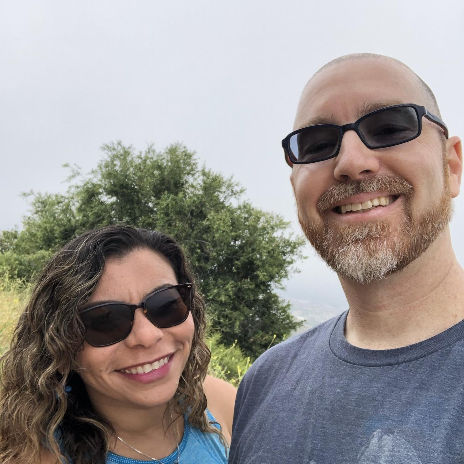 Our first selfie and our first date!