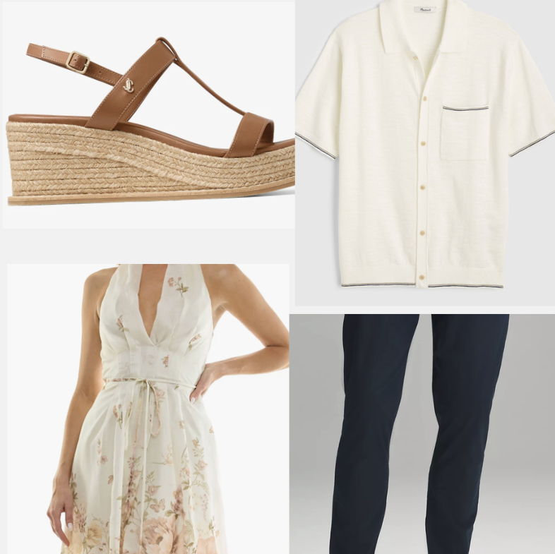 Wear whatever you'd like on the cruise whether you're fresh off the plane or in a dress, doesn't matter. This is what Jake and I will be in.
