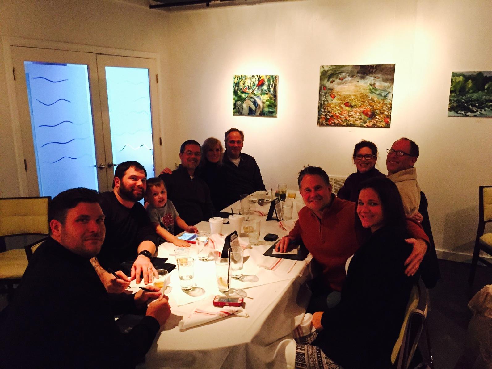 Matt, Gary, Grayson, Jeff, Krissy, Gary, Bob, Lisa, Jimmy & Danielle.