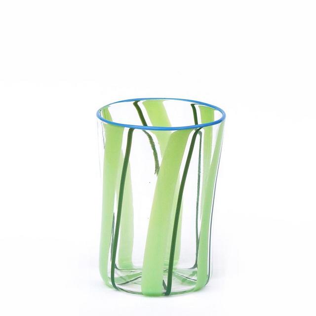Handblown Stripe Glass