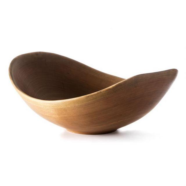 Andrew Pearce Live Edge Wood Bowl 13" — Cherry