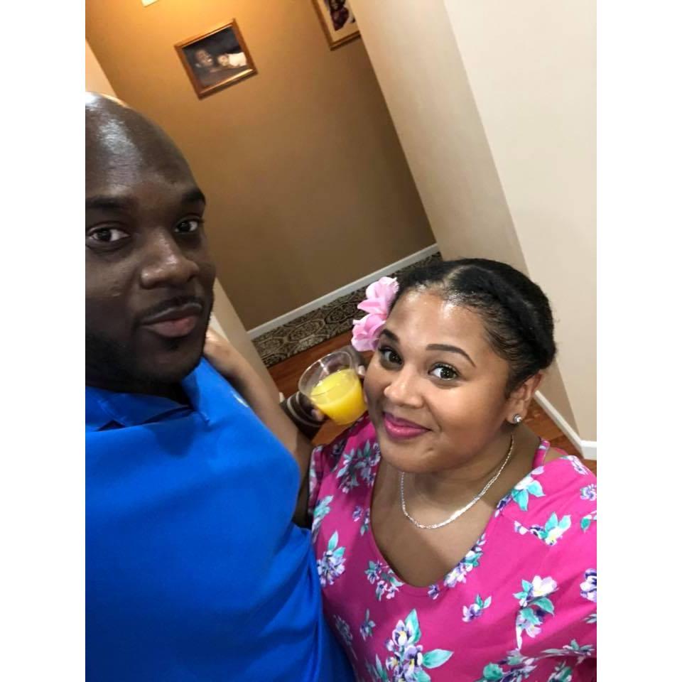 Us at Charlie's 1st Bday Party