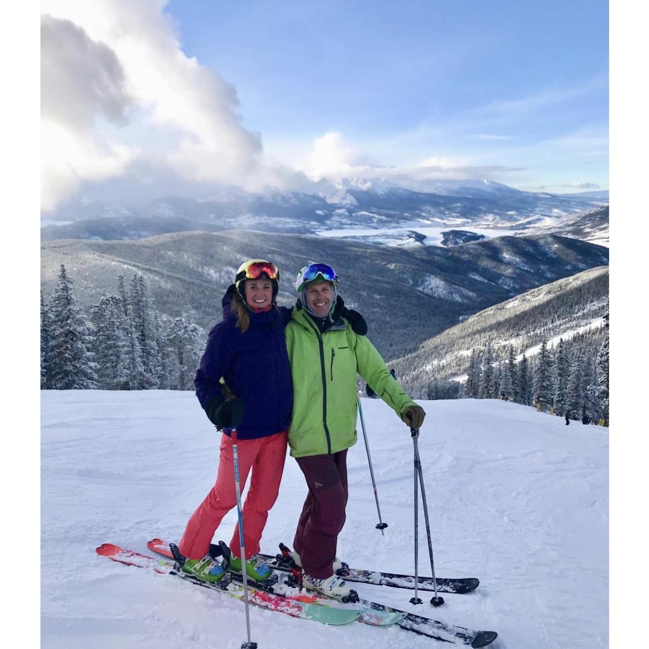 First ski date- Keystone, CO