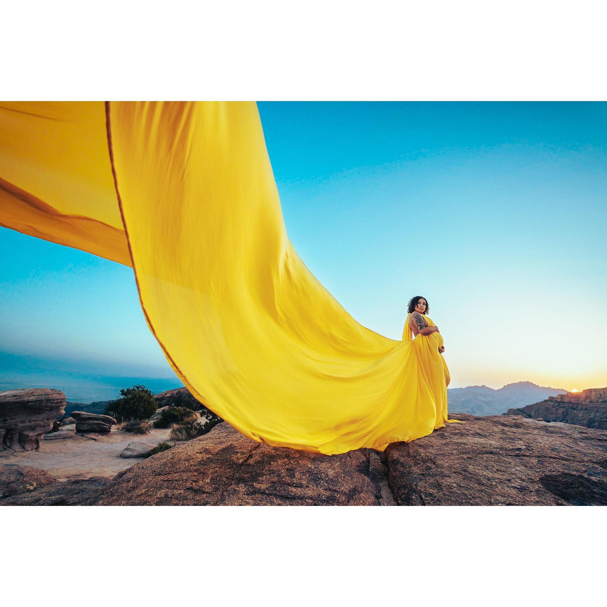 That time Quinea rocked a maternity shoot