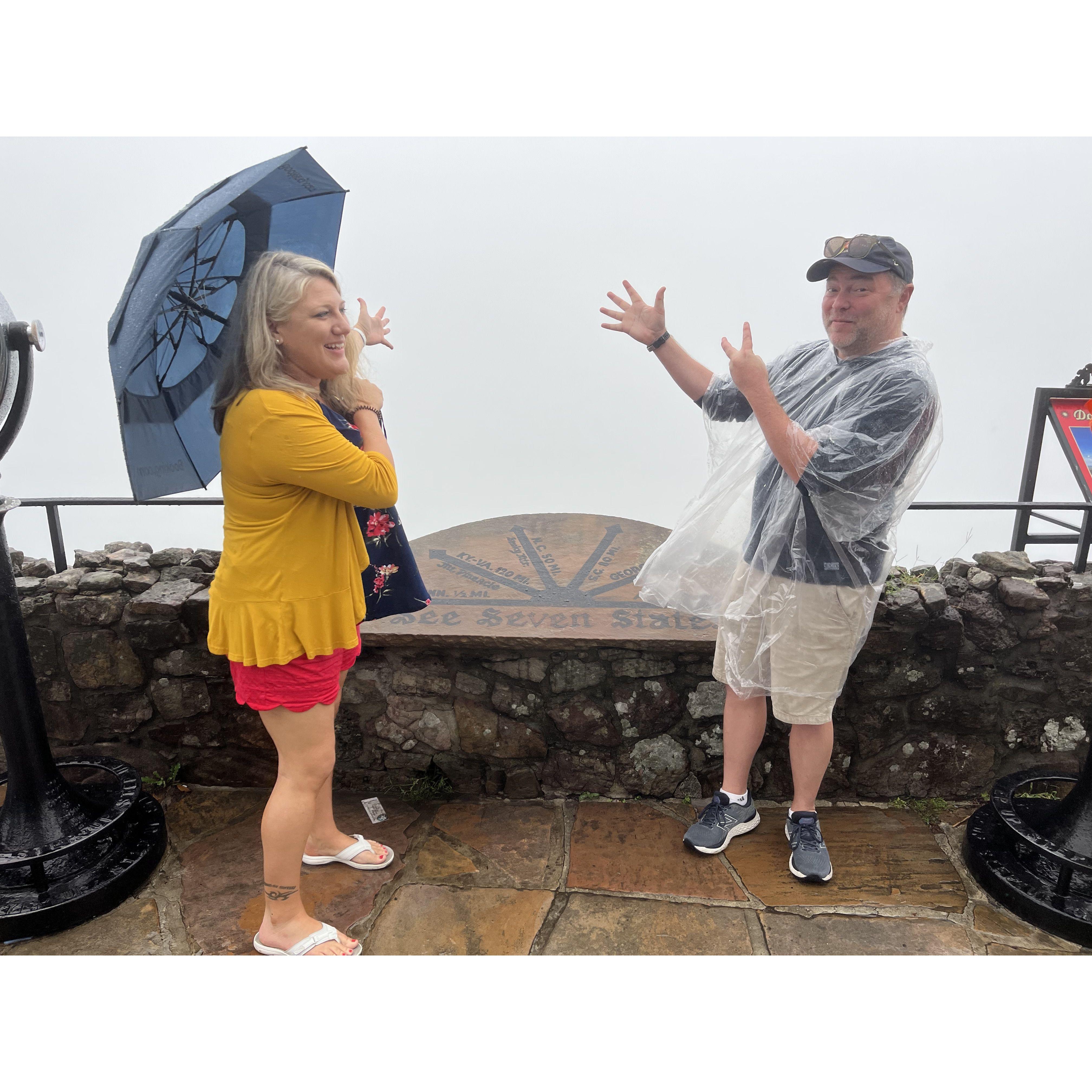 Pacifica Fog follows us wherever we go - from Lookout Mountain, GA in 2022 we should be able to see 7 states!