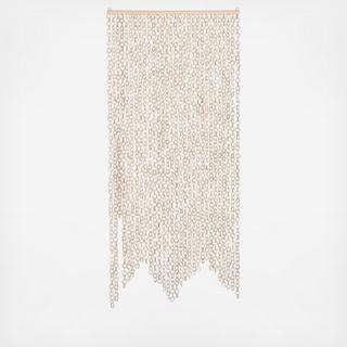 Chain Link Bamboo Curtain