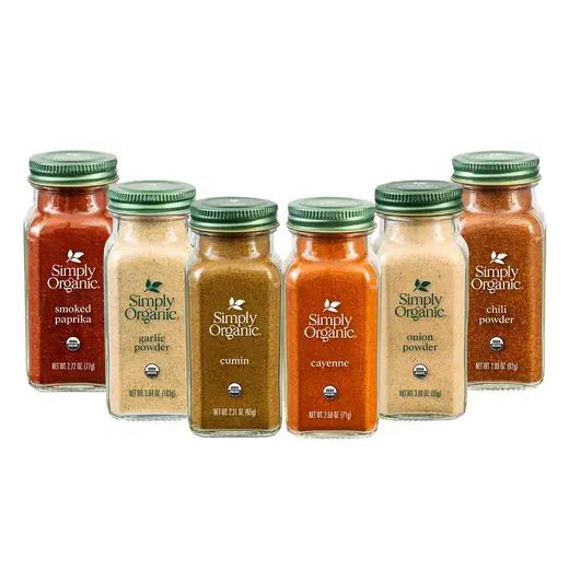 Simply Organic Spice Set