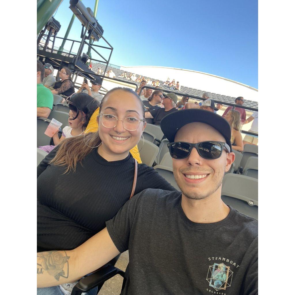 Jazzy and Gabe at yet another Rebelution concert, this time for the first time witnessing them in Saint Augustine in June 2022!