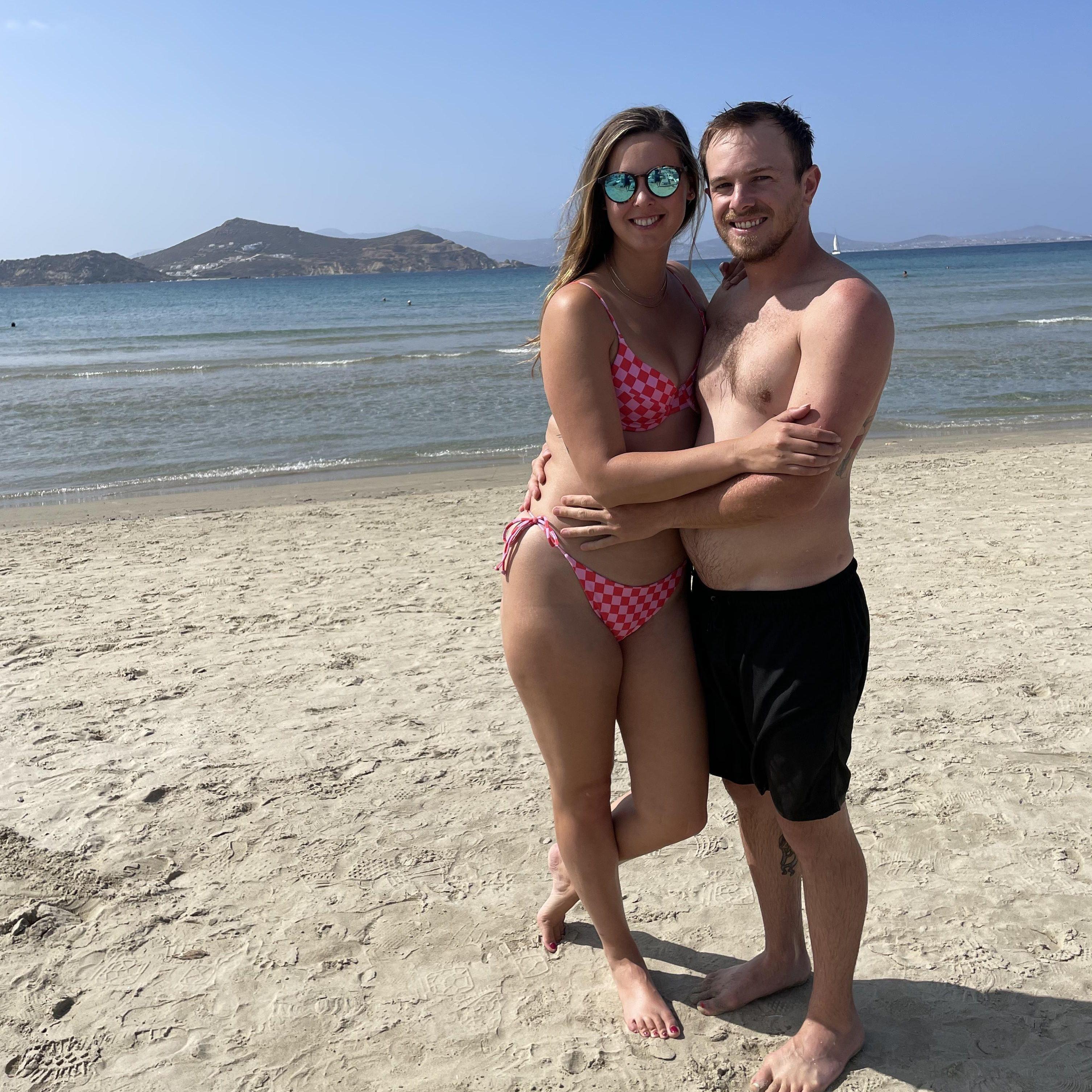 Beaches of Naxos, Greece.