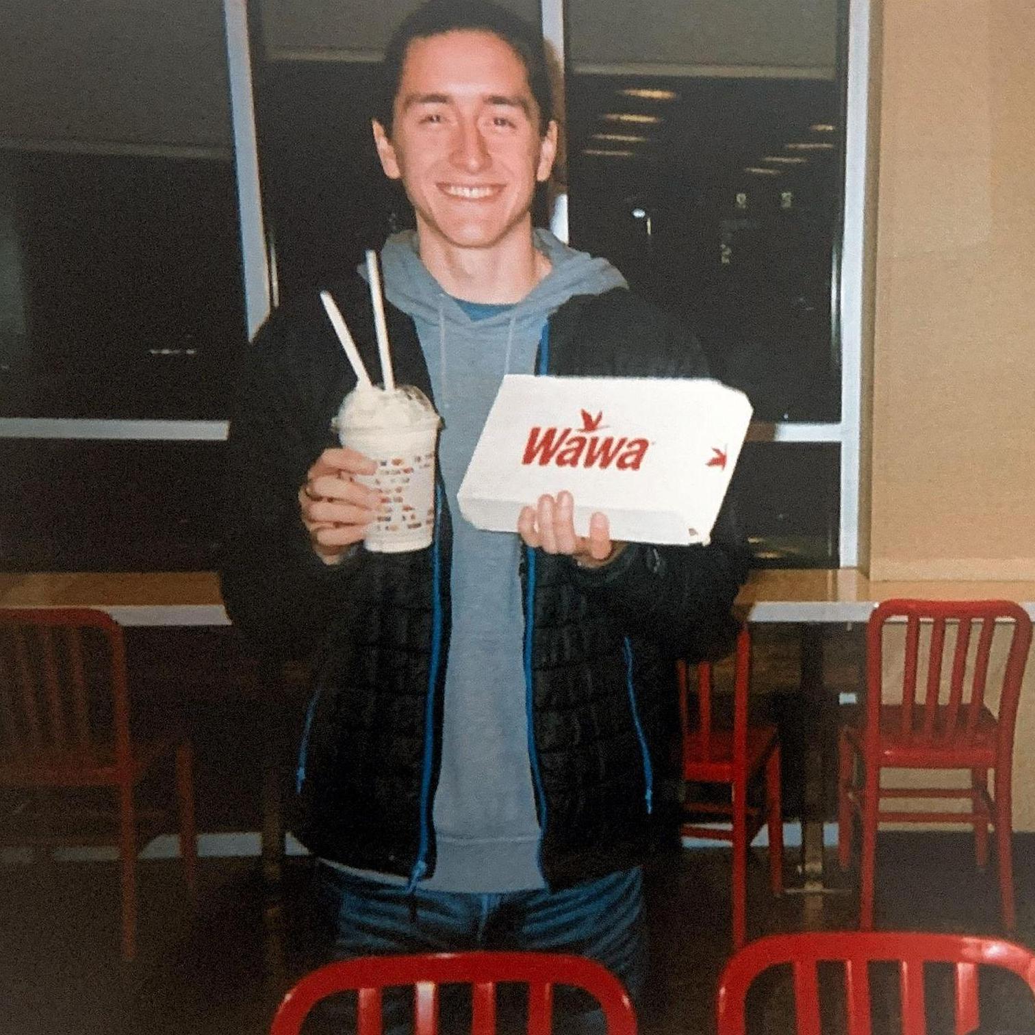 Jonah's first Wawa!