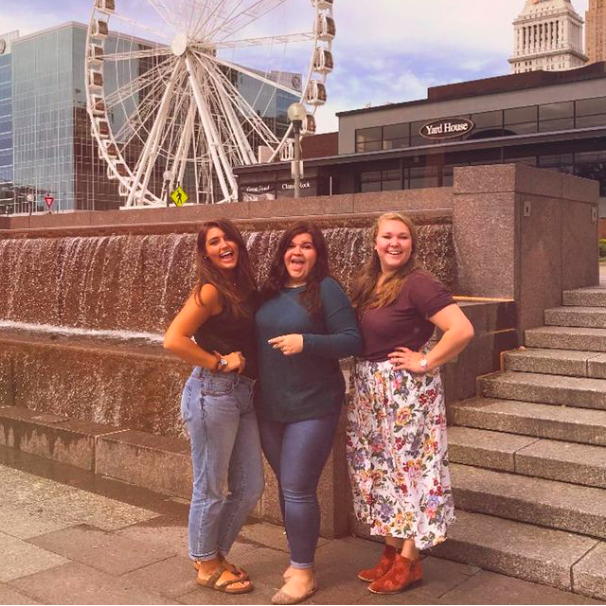 Visits to downtown Cincinnati