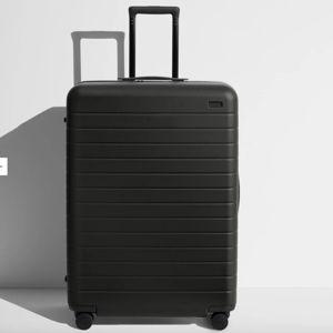 Hard Shell Large Suitcase: Jet Black | Away (Monogrammed)