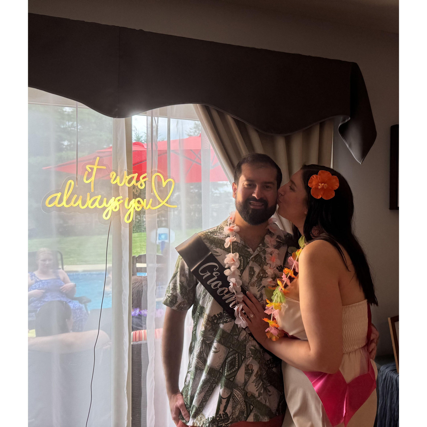 Our engagement party