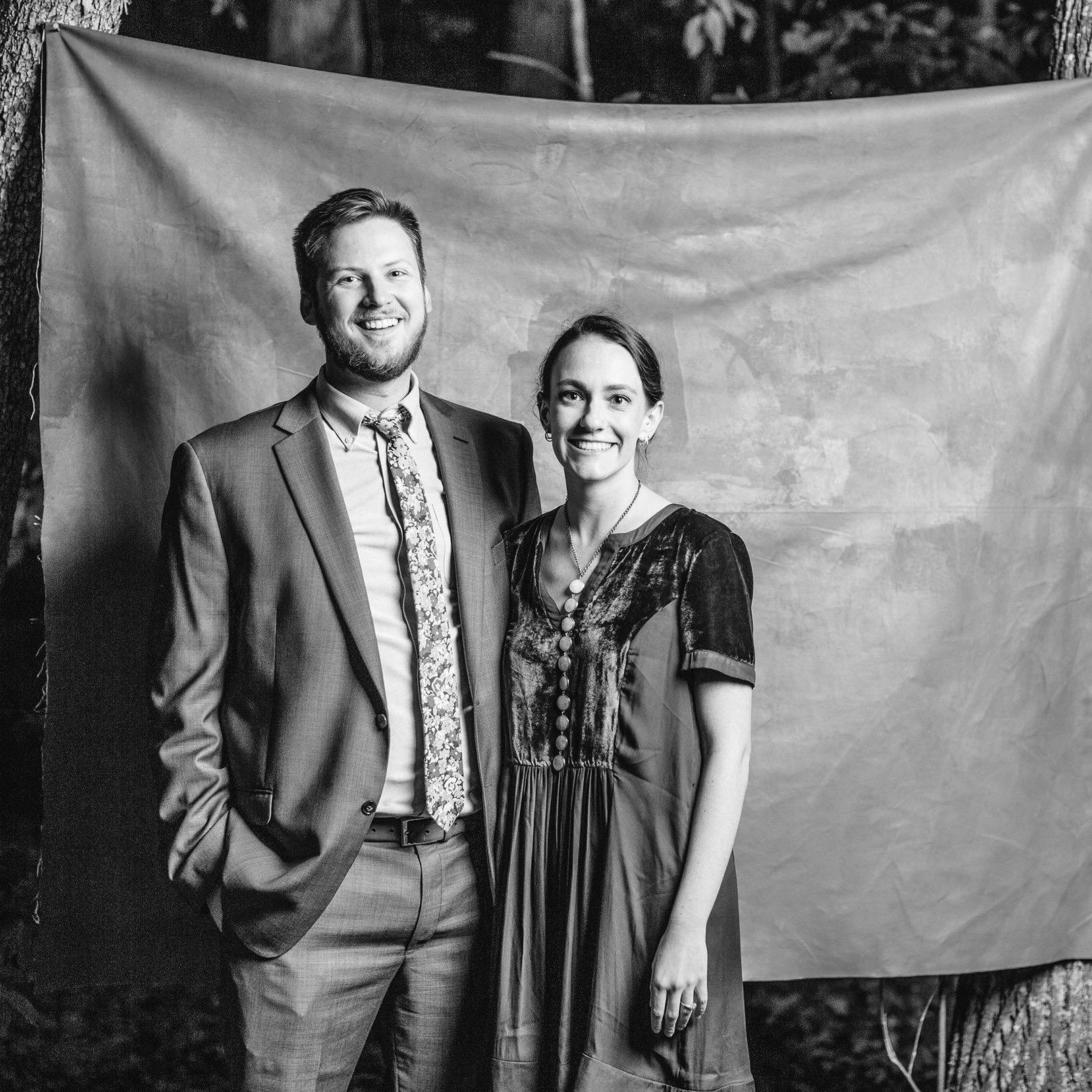 At Laura and Micah's beautiful wedding in Virginia. Fall 2019.