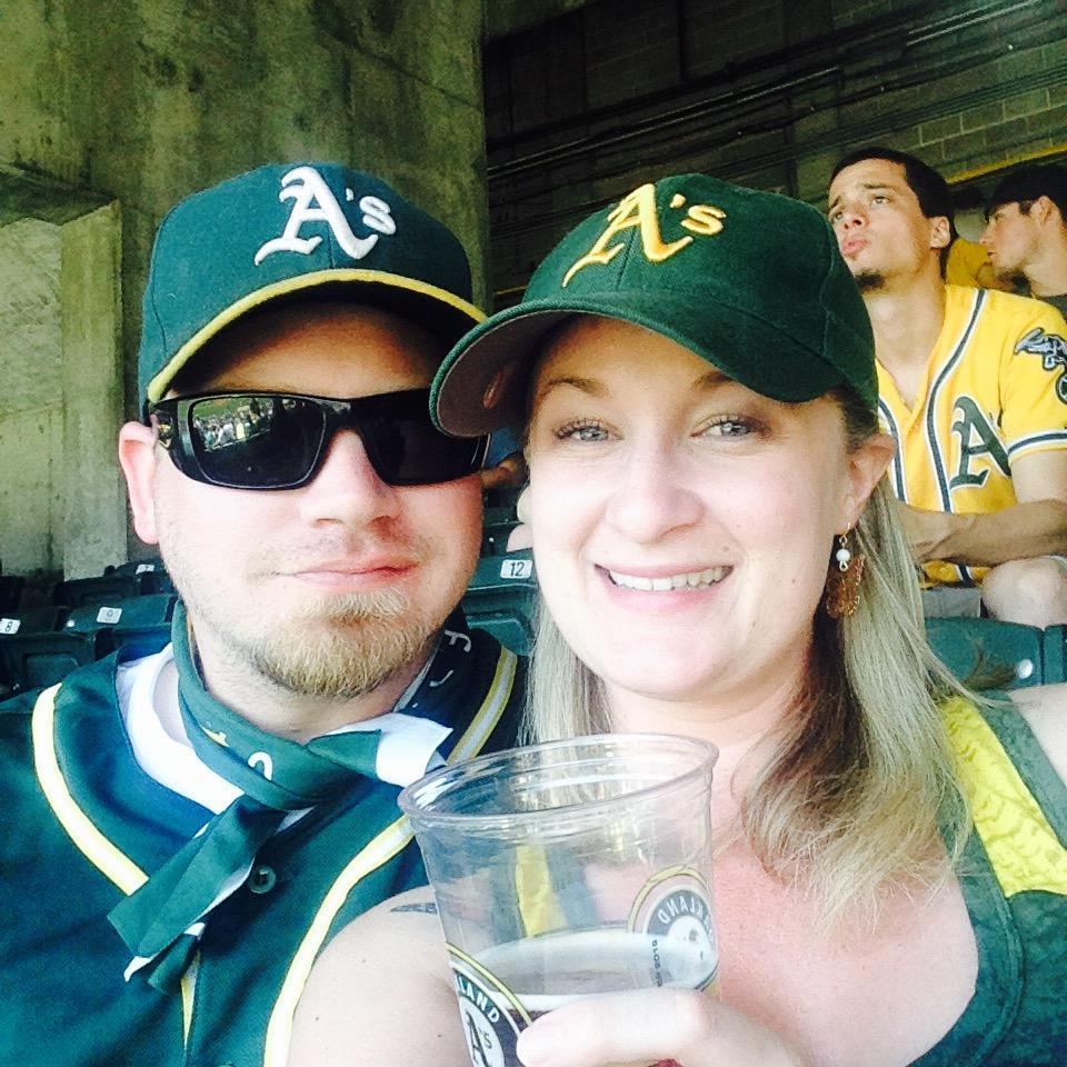 We love our baseball games and beer!