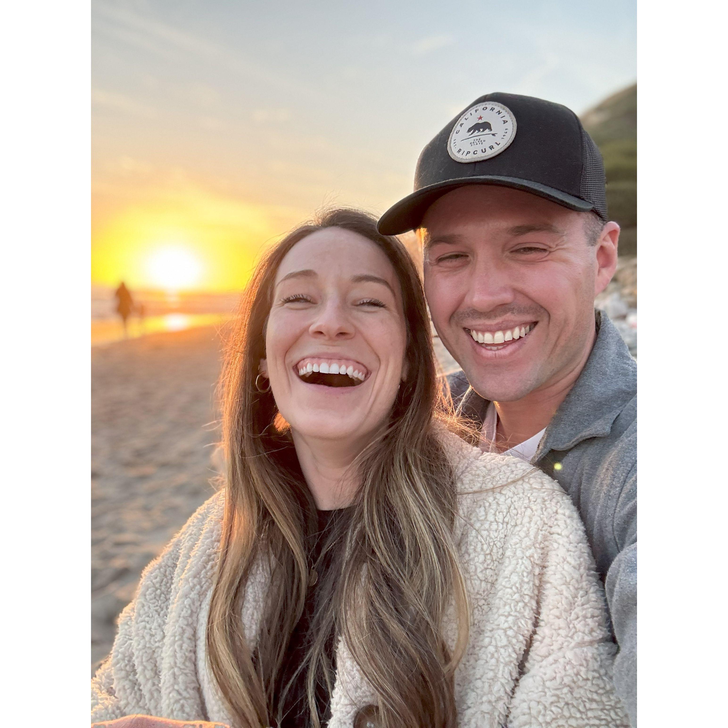 If it's not obvious, we love sunsets