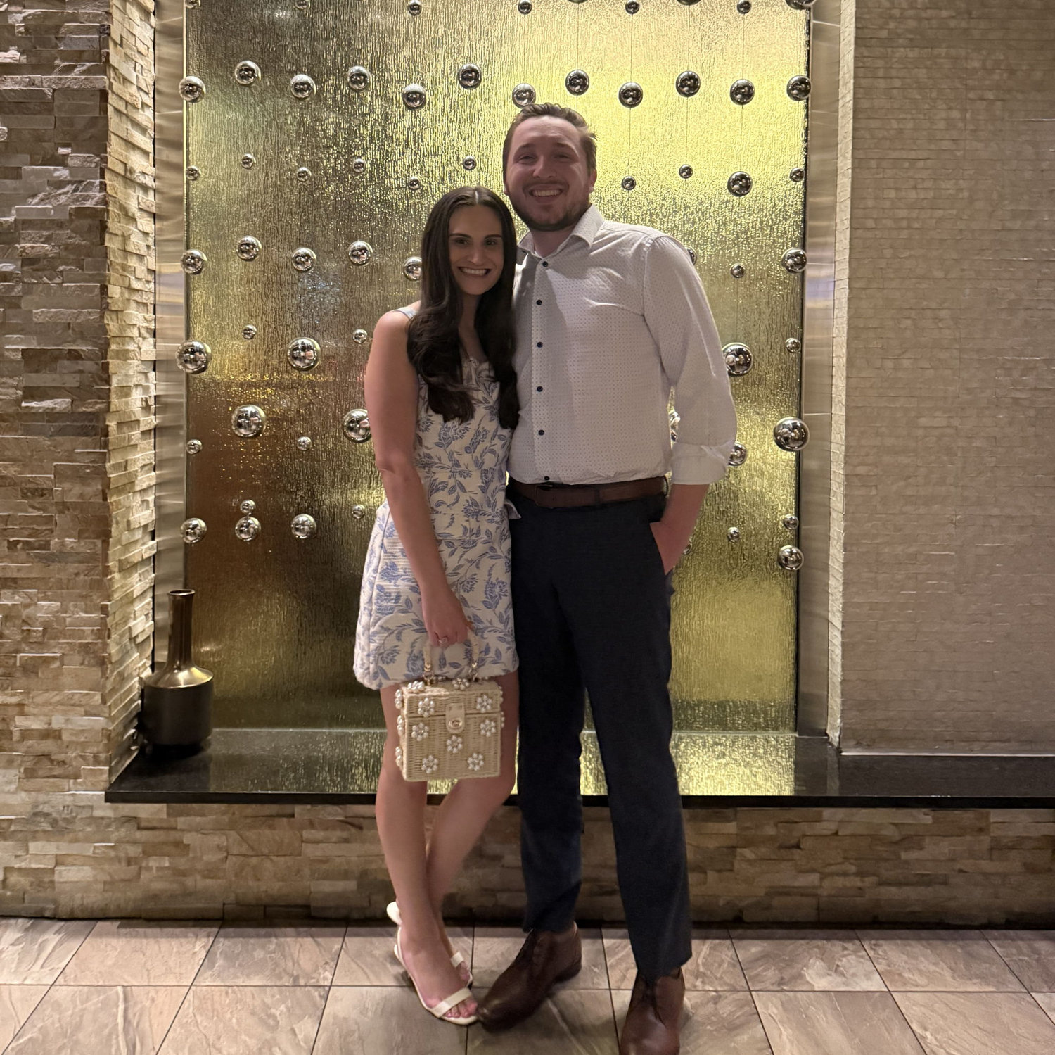 Celebrating 6 years together, the last anniversary before "I do"!