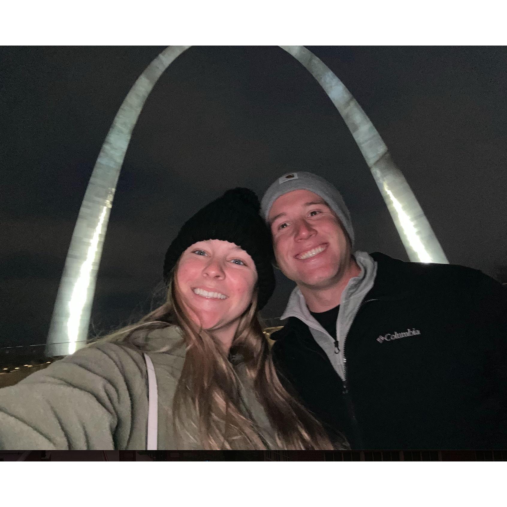 Bryson visits MO before ranger school