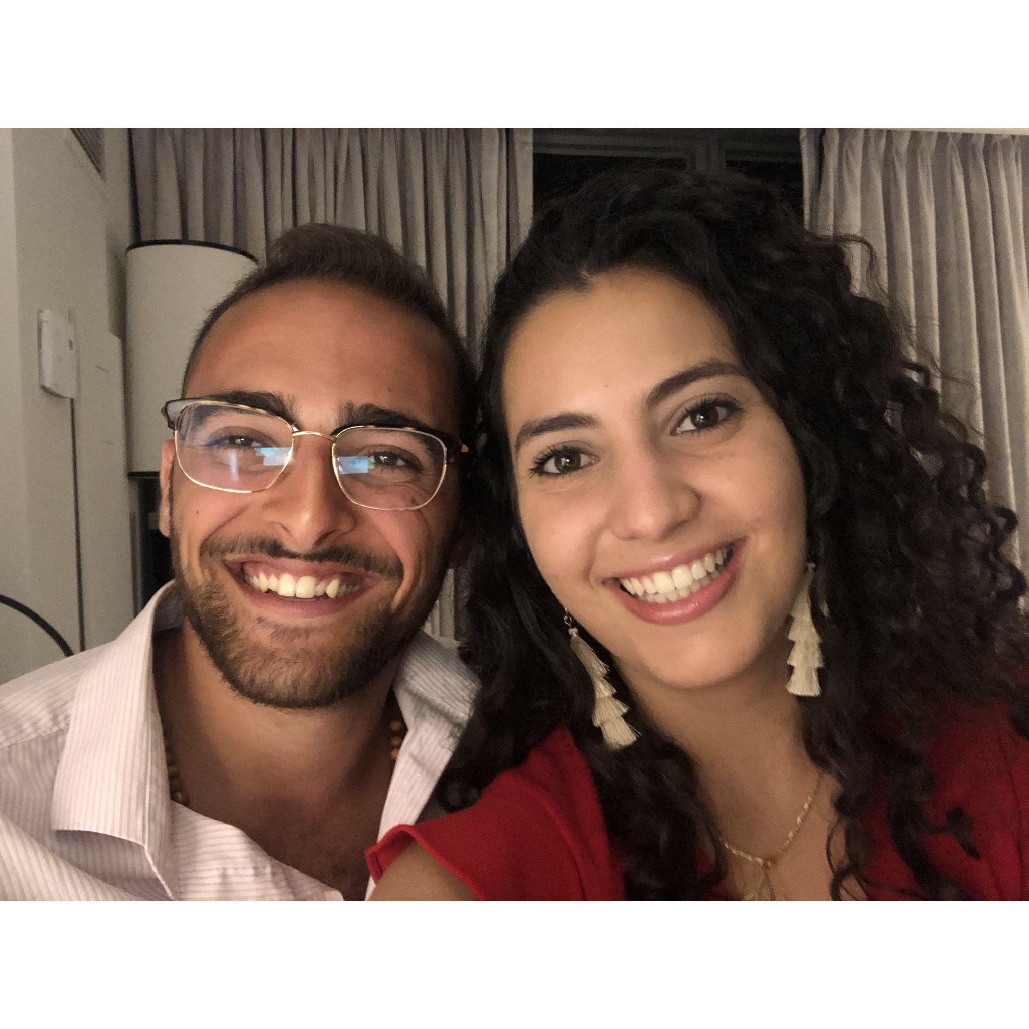 2019 - The first picture we ever took together!