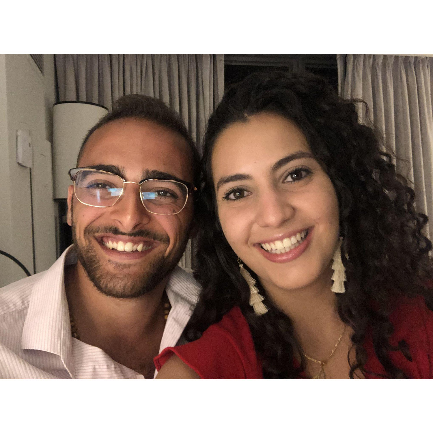 2019 - The first picture we ever took together!