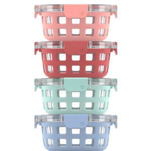 Melon Rounds Ello Duraglass Mixed Meal Prep Sets 5 Pack