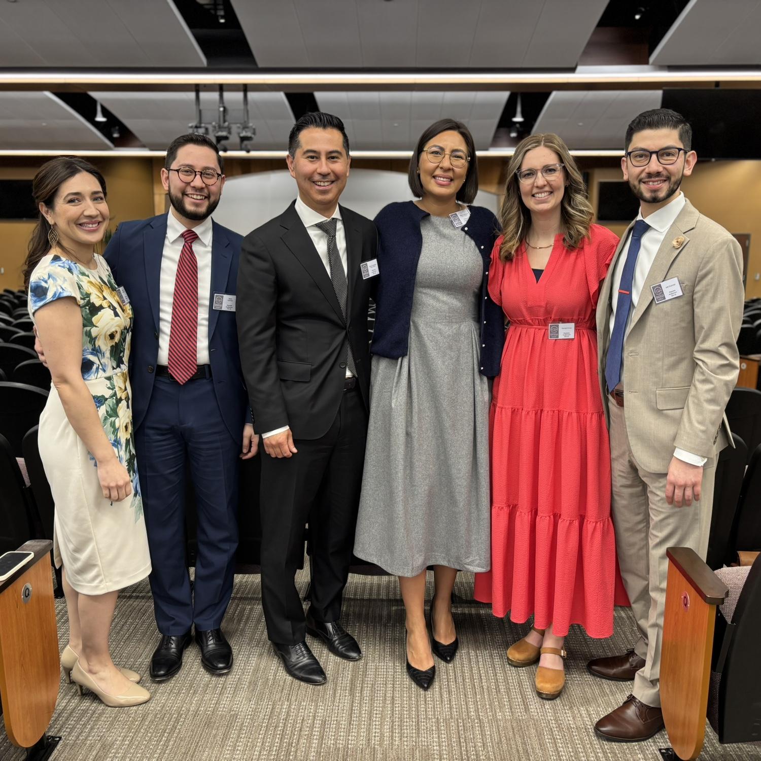 With Isaac, Vanessa, Josue, and Mabel for Gilead graduation