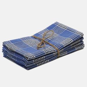 Glen Plaid - Cornflower Napkins Set of 4