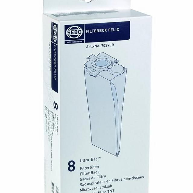 Sebo Filterbox Felix ULTRA 7029ER 8-Pack NEW Cloth Bag