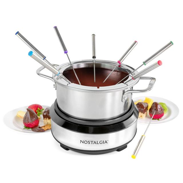 Nostalgia 8-Cup Fondue Dipping Pot
