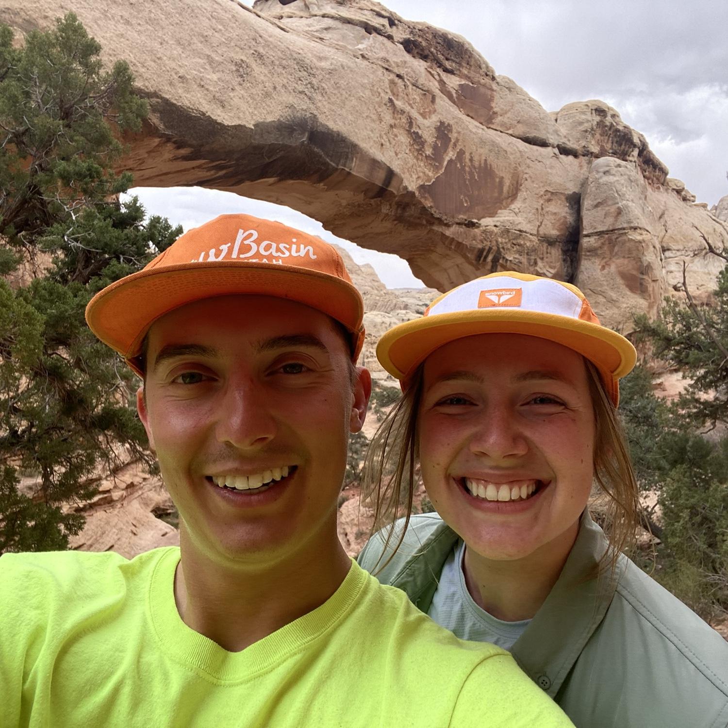 First trip to Southern Utah together during spring 2022
