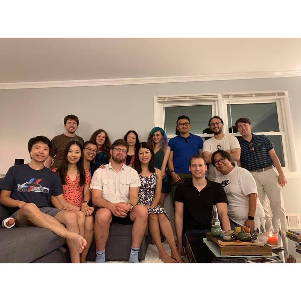 One of the huge dumpling parties hosted by JC & Fiona!