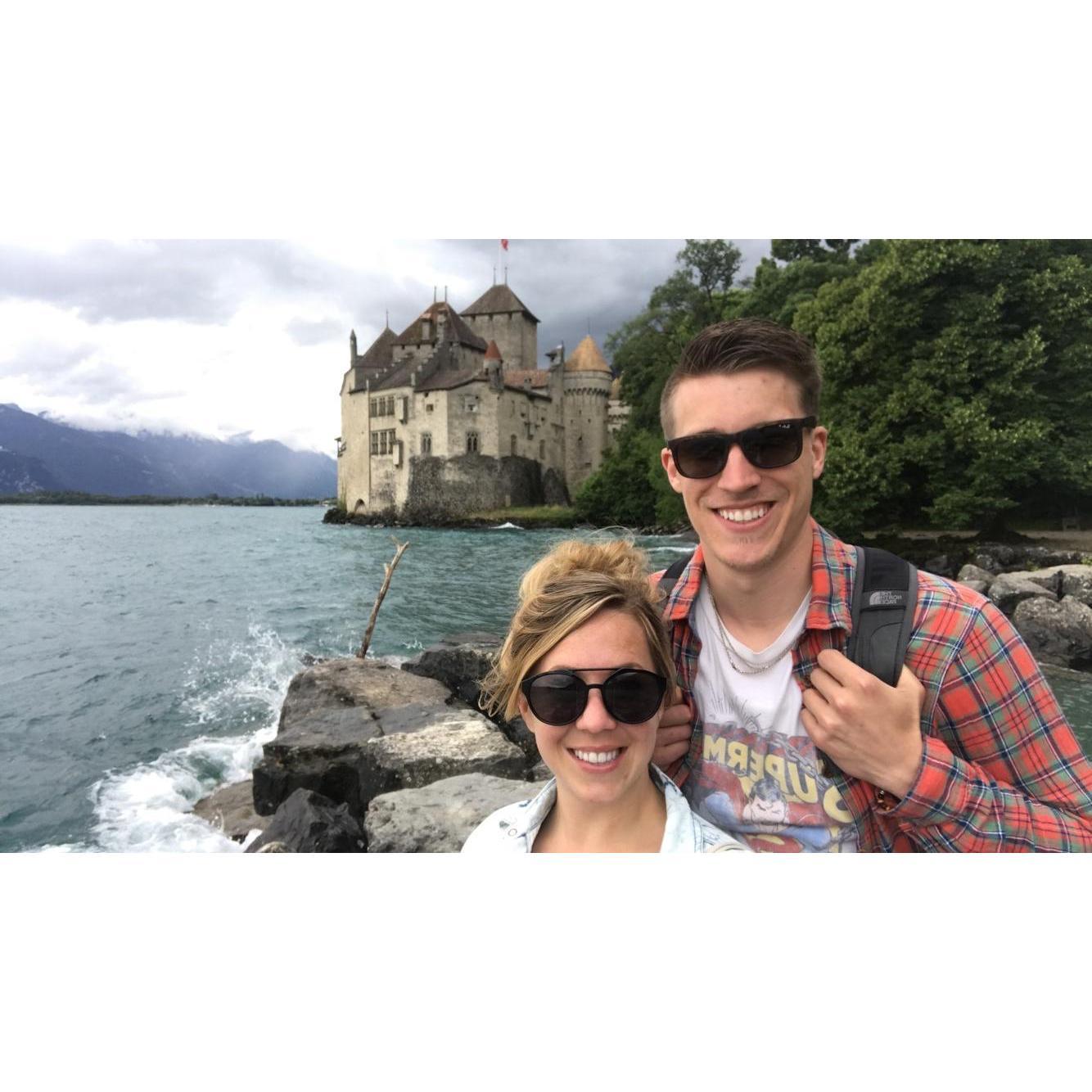 2017 - Our second RIFT soccer trip, exploring Chateau de Chillon outside of Geneva, Switzerland
