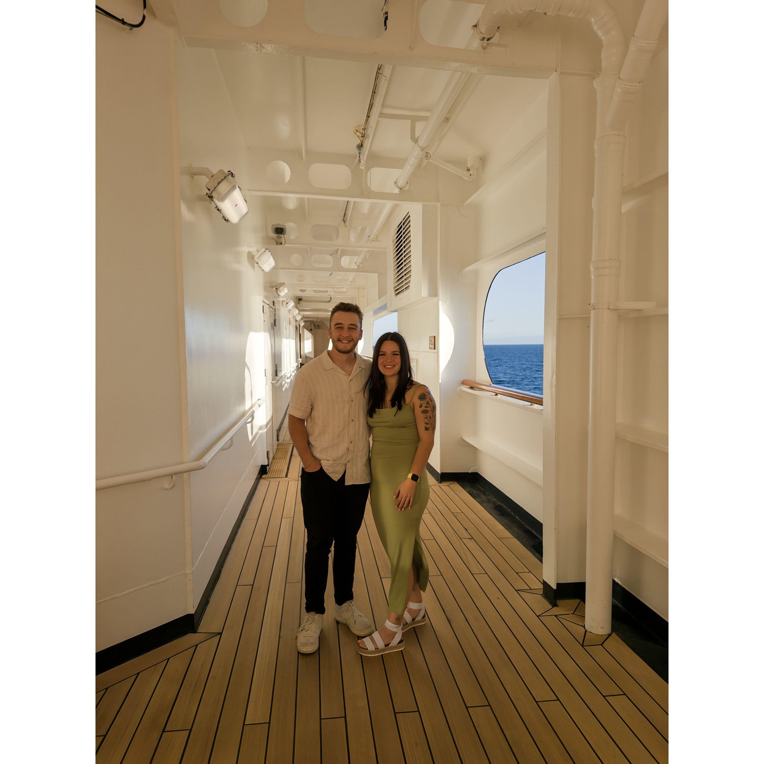Formal night on the 2025 Alaskan cruise.