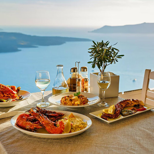 Dinner For Two in Paros