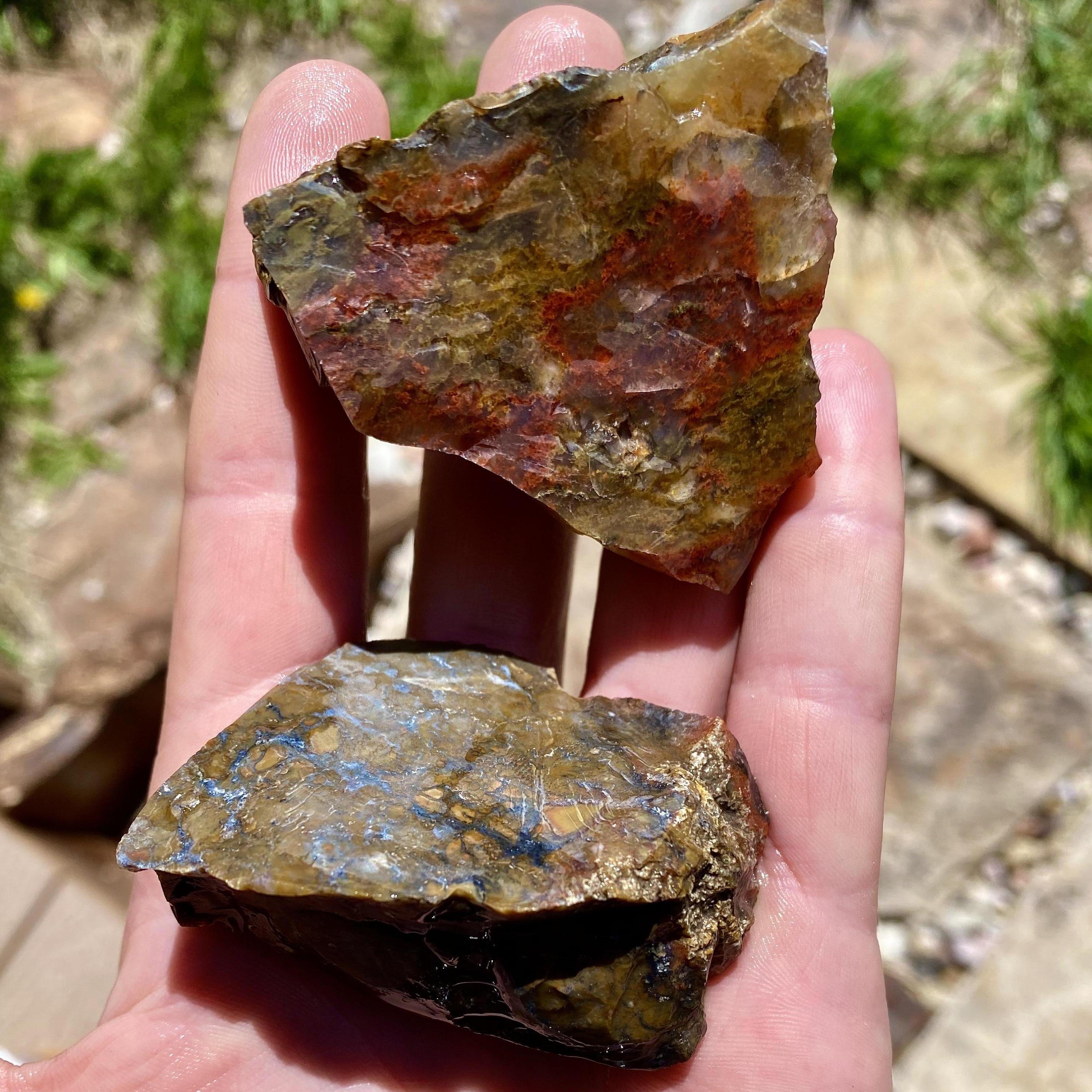 A few favorites before they are cut and polished