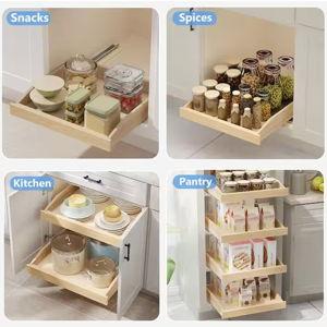 Roll Out Shelves for our Kitchen Cabinets!