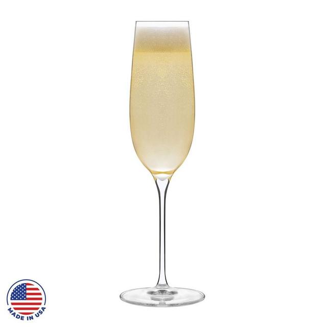 Libbey Signature Kentfield Champagne Flute Glasses, Set of 4