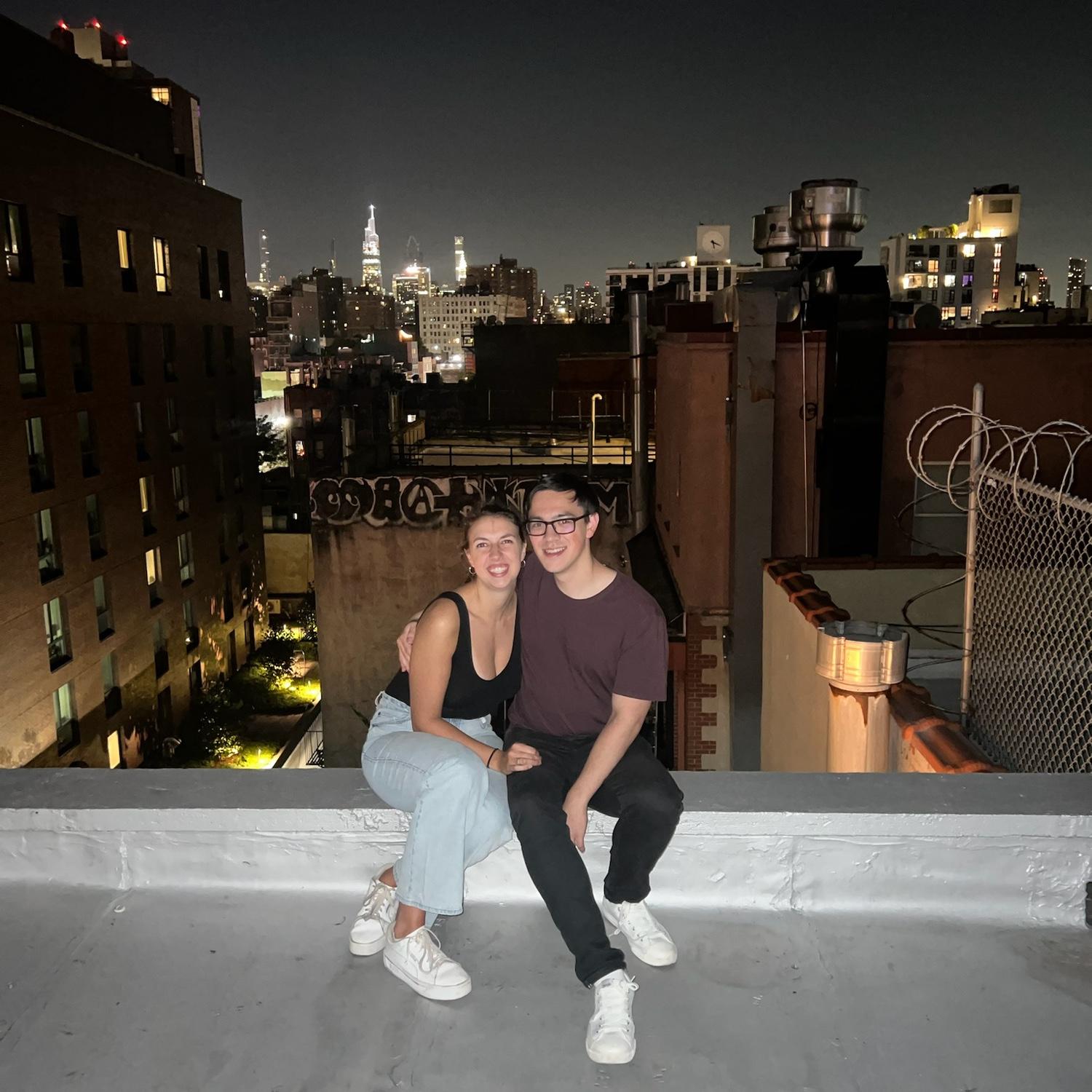 Our first picture together