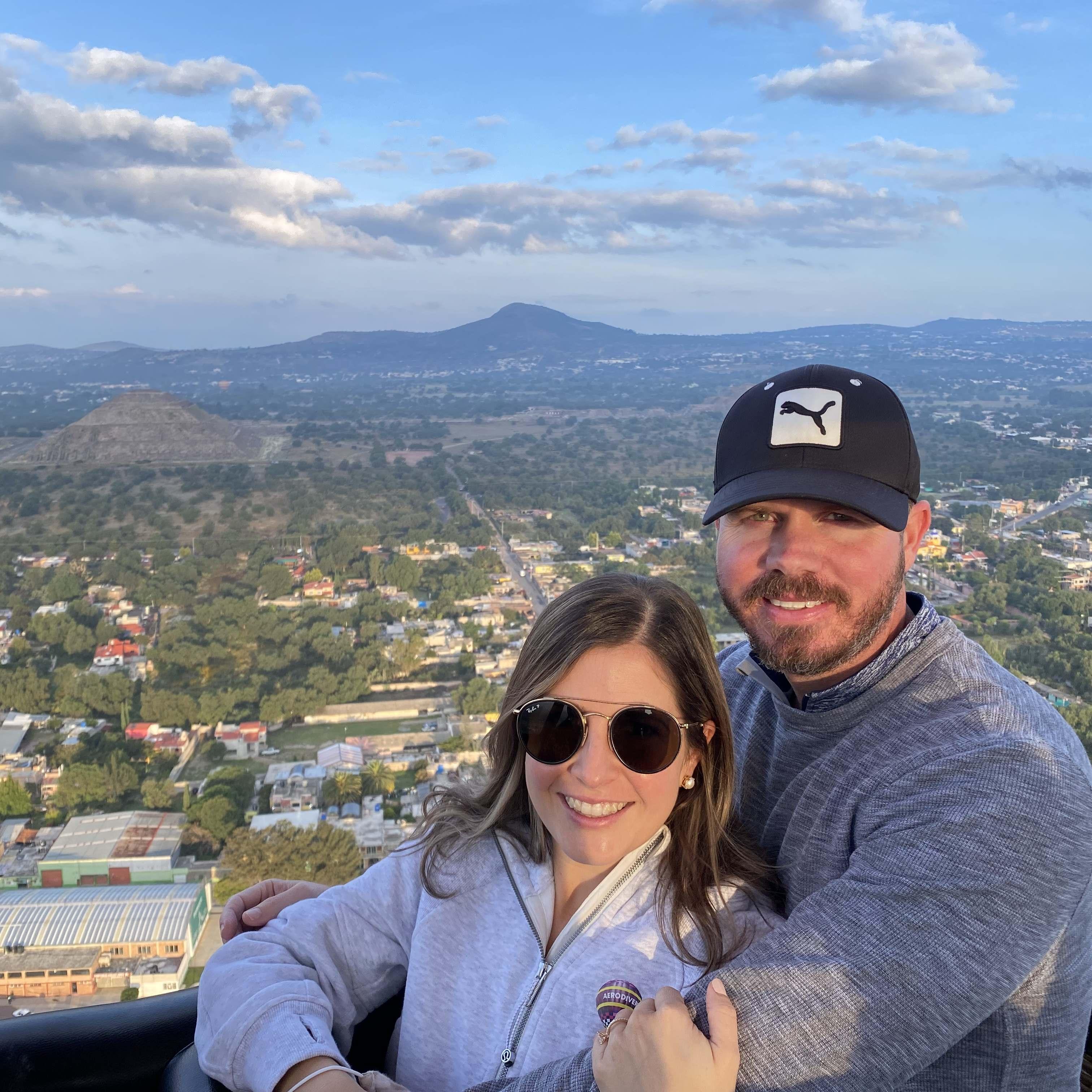 Air Balloon Ride in Teotihuacan