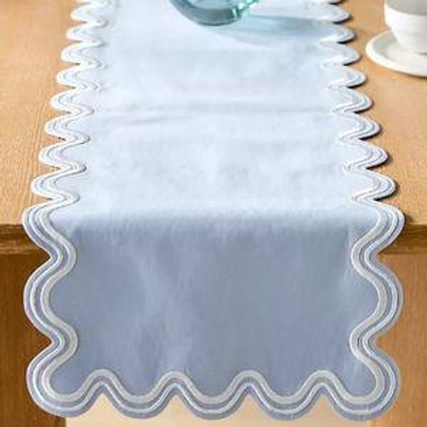 Madeline Embroidered Table Runner | Anthropologie