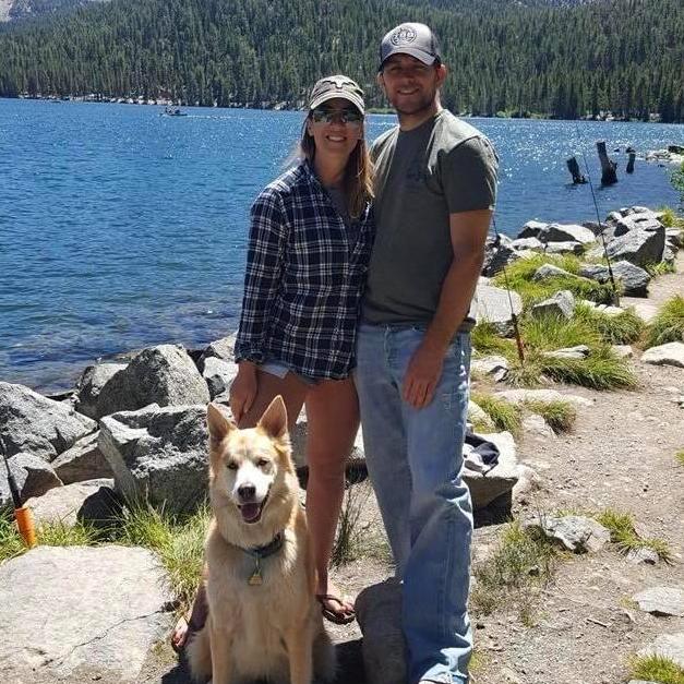 Megan’s first fishing trip with the Young Family.