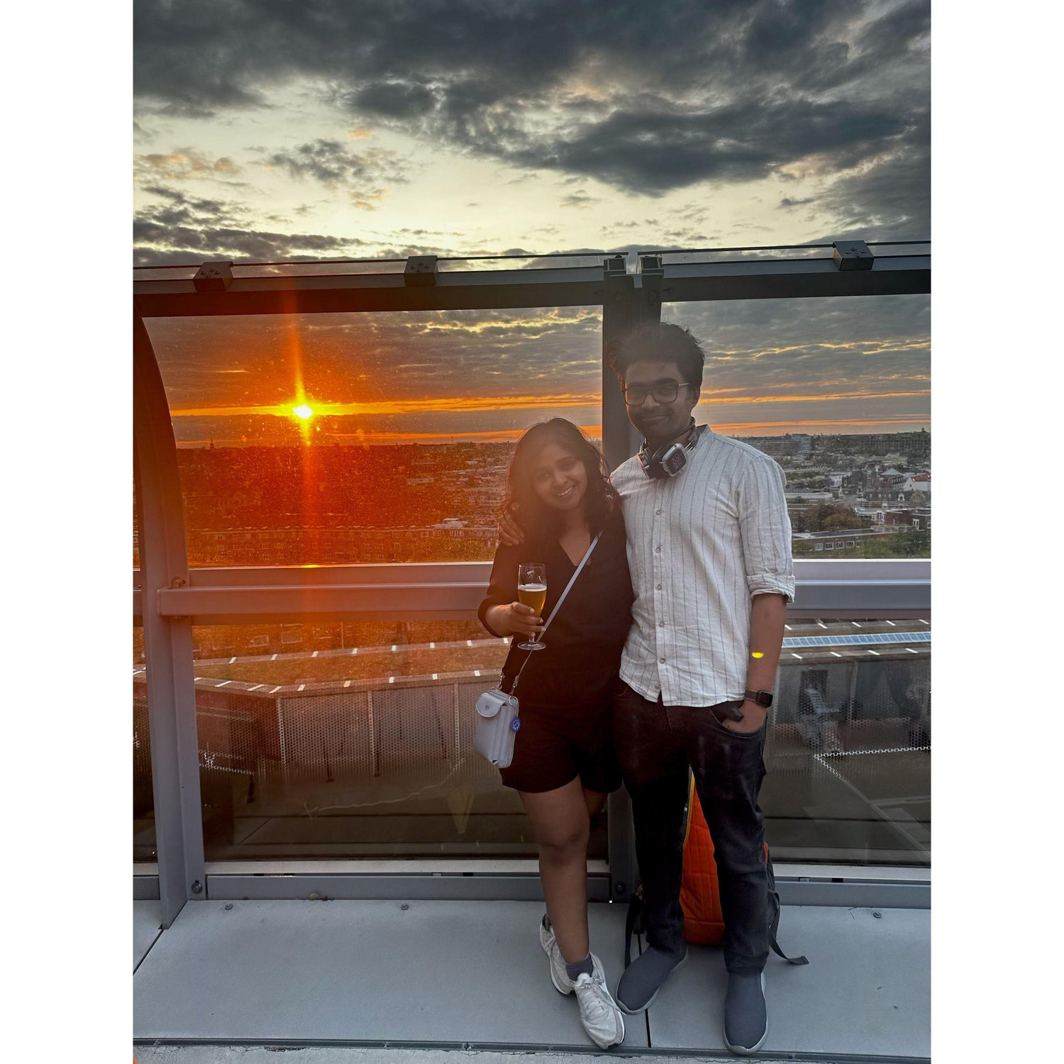 Serving sunset, skyline and main-character energy!