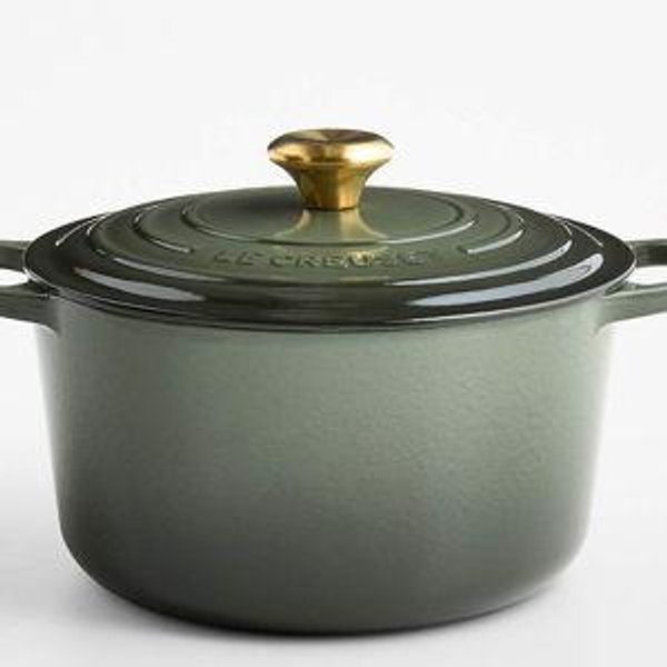 Le Creuset ® Signature 6.5-Qt. Thyme Enameled Cast Iron Deep Round Dutch Oven