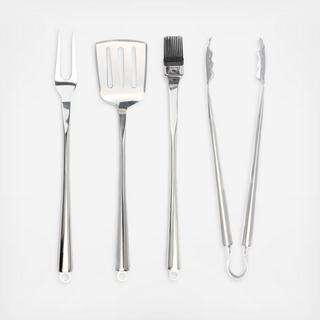 4-Piece Chrome Grill Tool Set