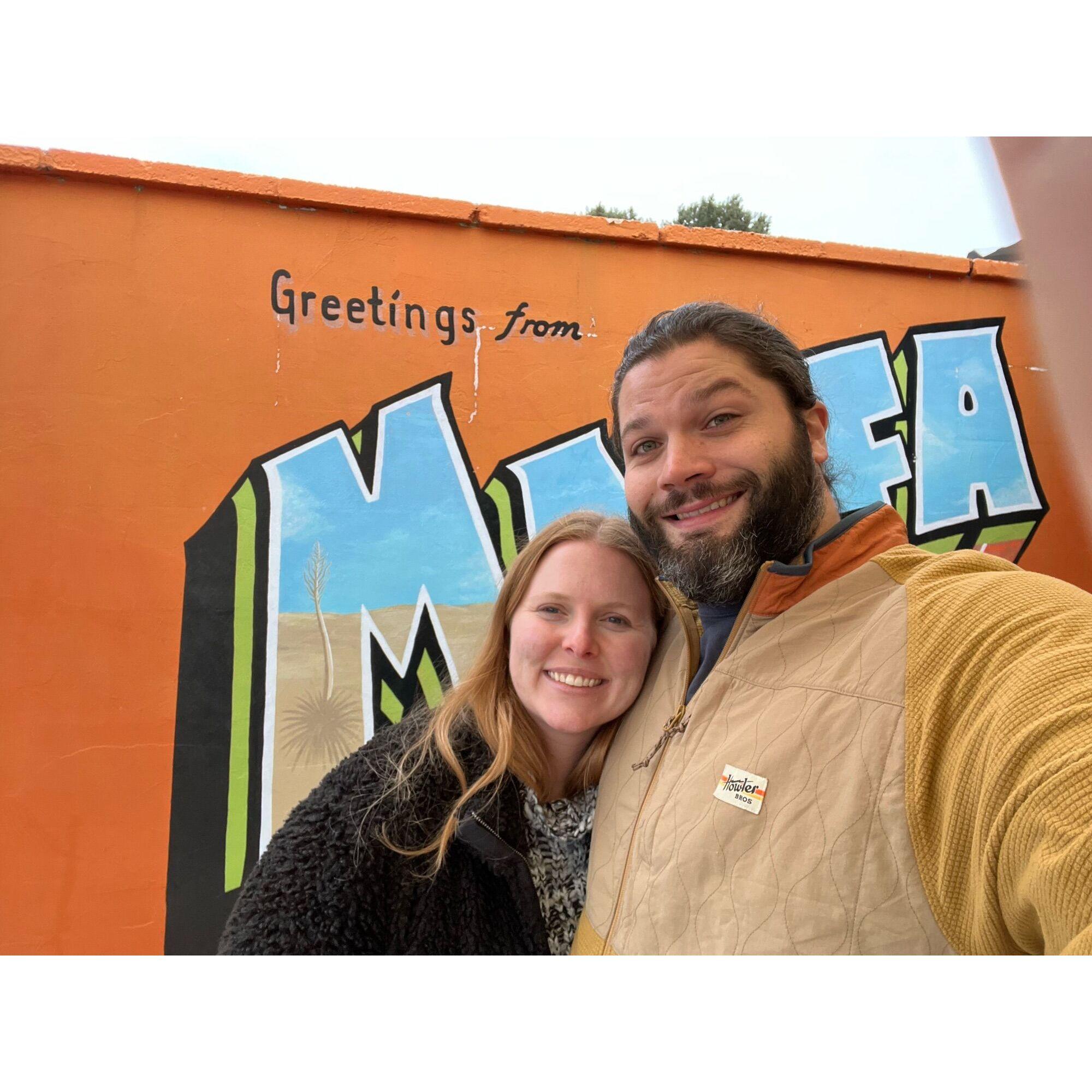 Exploring Marfa, TX together