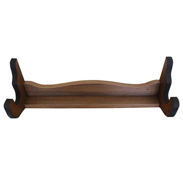 Rush Creek Creations Single Rifle or Shotgun Gun Wall Display Rack with Convenient Stress-Free Assembly