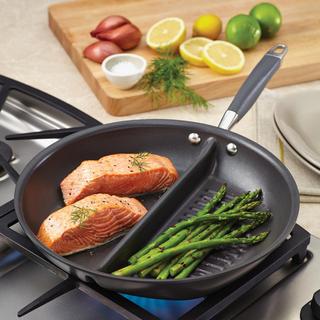 Advanced Nonstick Divided Grill/Griddle Skillet