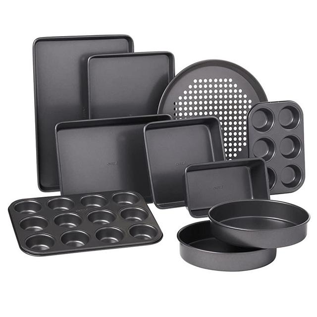 Oneida Select 10 Piece Nonstick Metal Bakeware Set, High-Performance & Dishwasher Safe