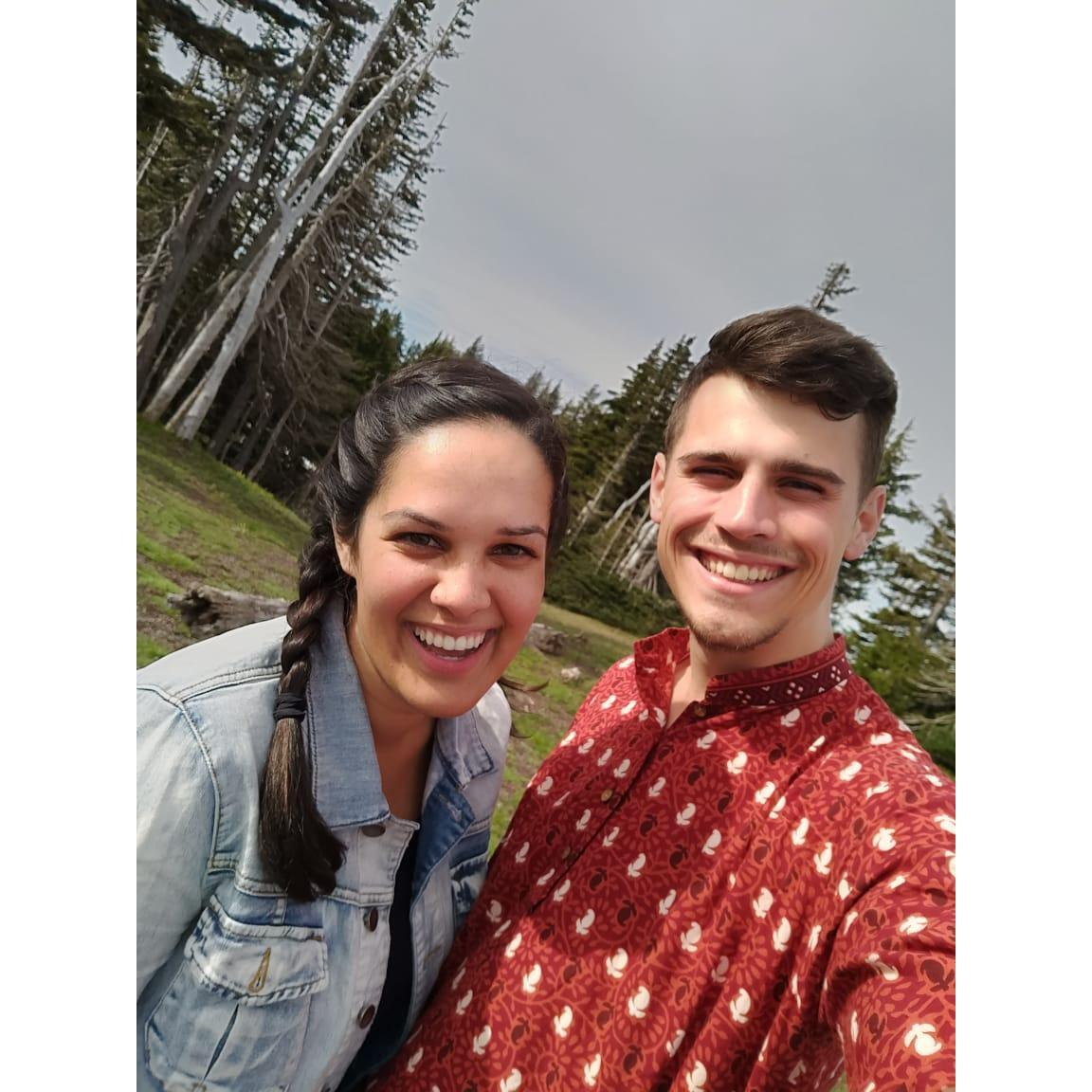 Week-long interludes to break up a summer away from each other is a great solution for a couple globetrotters.